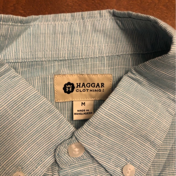 Haggar like new button down - Picture 2 of 2
